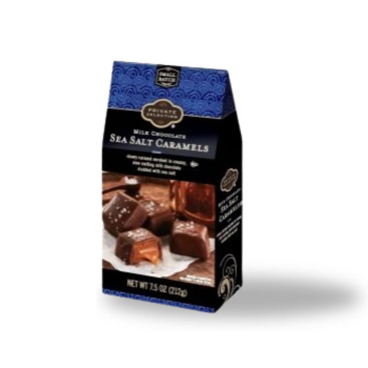 Private Selection Milk Chocolate Covered Caramel With Sea Salt 7.50z, pack of 1 Brand: Private Selection