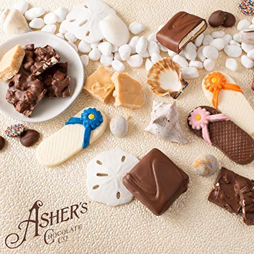 Asher's Chocolates, Chocolate Covered Pretzels, Gourmet Sweet and Salty Candy, Small Batches of Kosher Chocolate, Family Owned Since 1892 (6.5oz, Milk Chocolate)