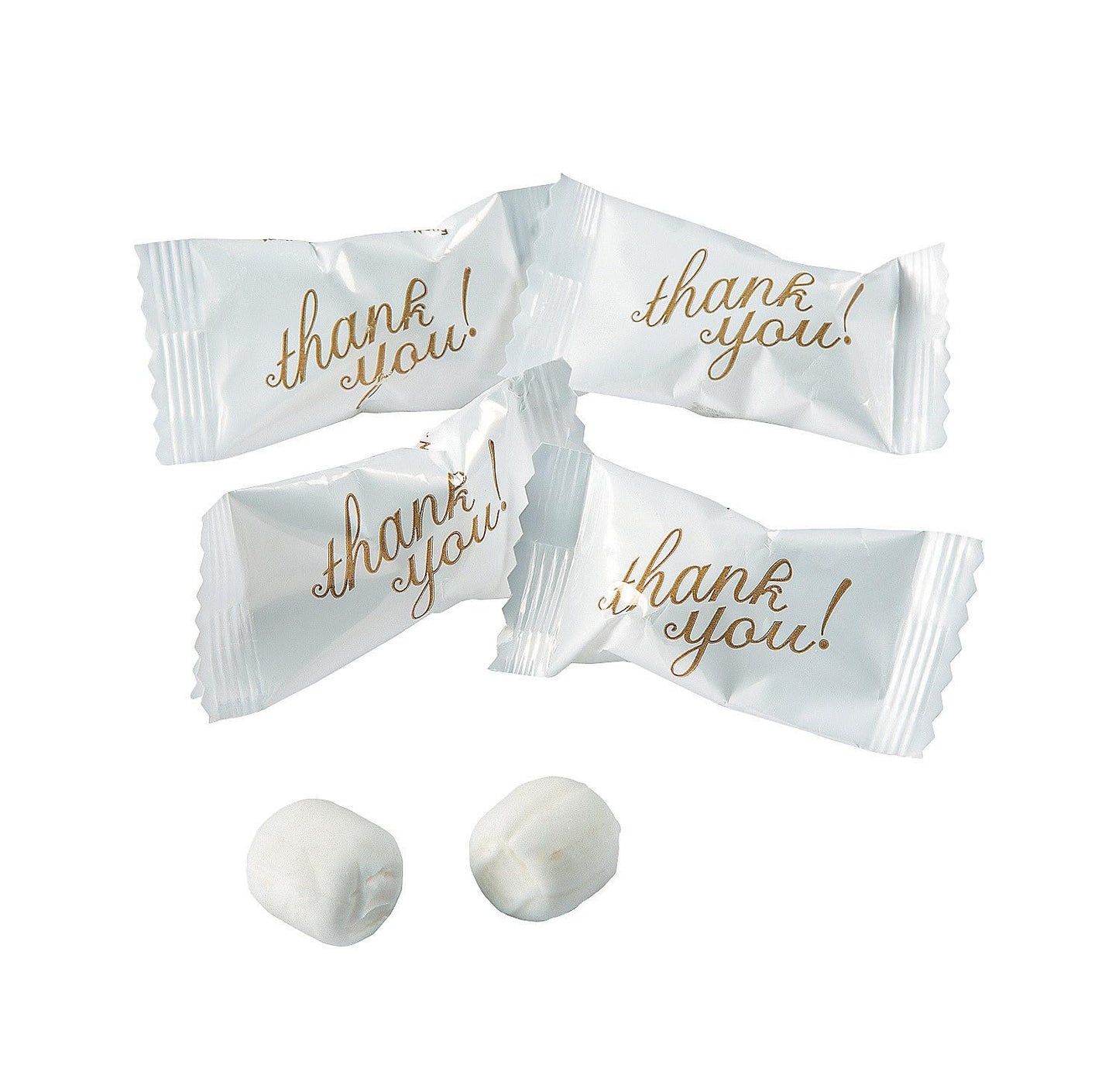 Fun Express Individually Wrapped Thank You Mints, Pack of 108