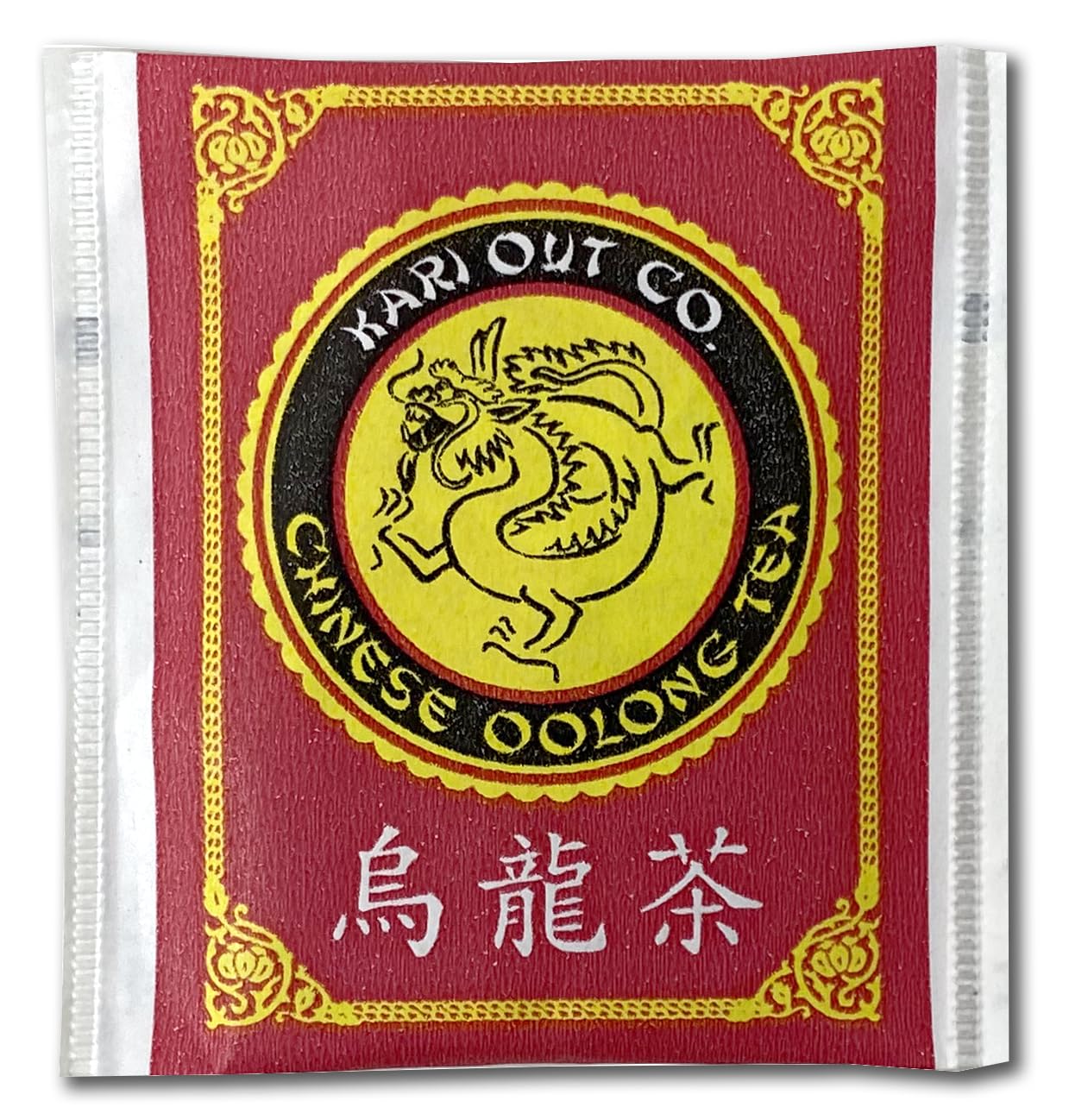 Crait Kari Out Chinese Restaurant Tea Individually Wrapped Oolong Tea Bags, Chinese Tea Bags, Pack of 45
