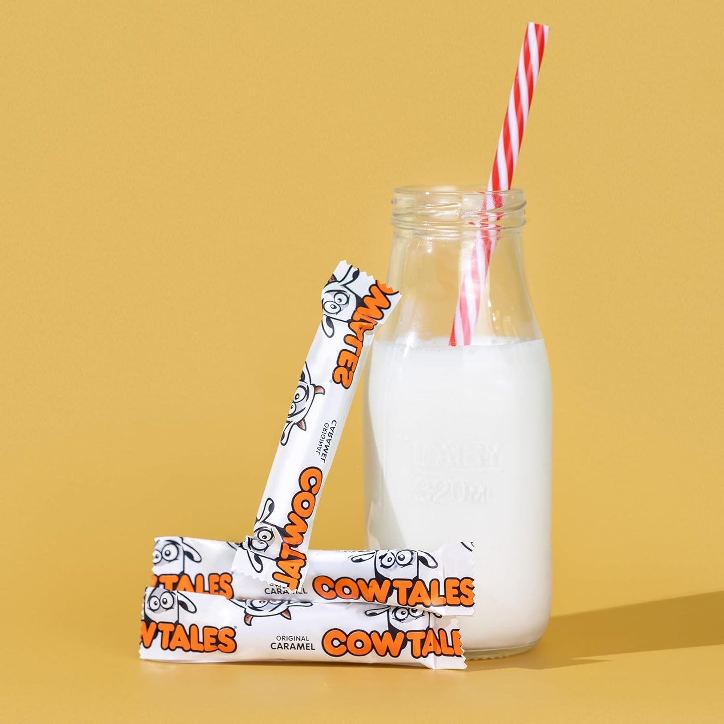 Goetze's Candy Vanilla Cow Tales Minis - 4 Ounce Bag - Fresh from the Factory
